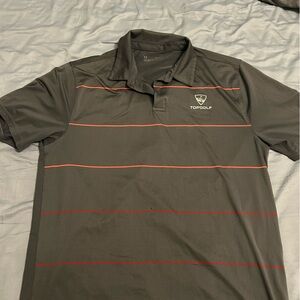Under Armour Gray and Orange Men's Shirt